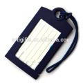 Silicone blank luggage tag